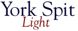 York Spit Lighthouse Title